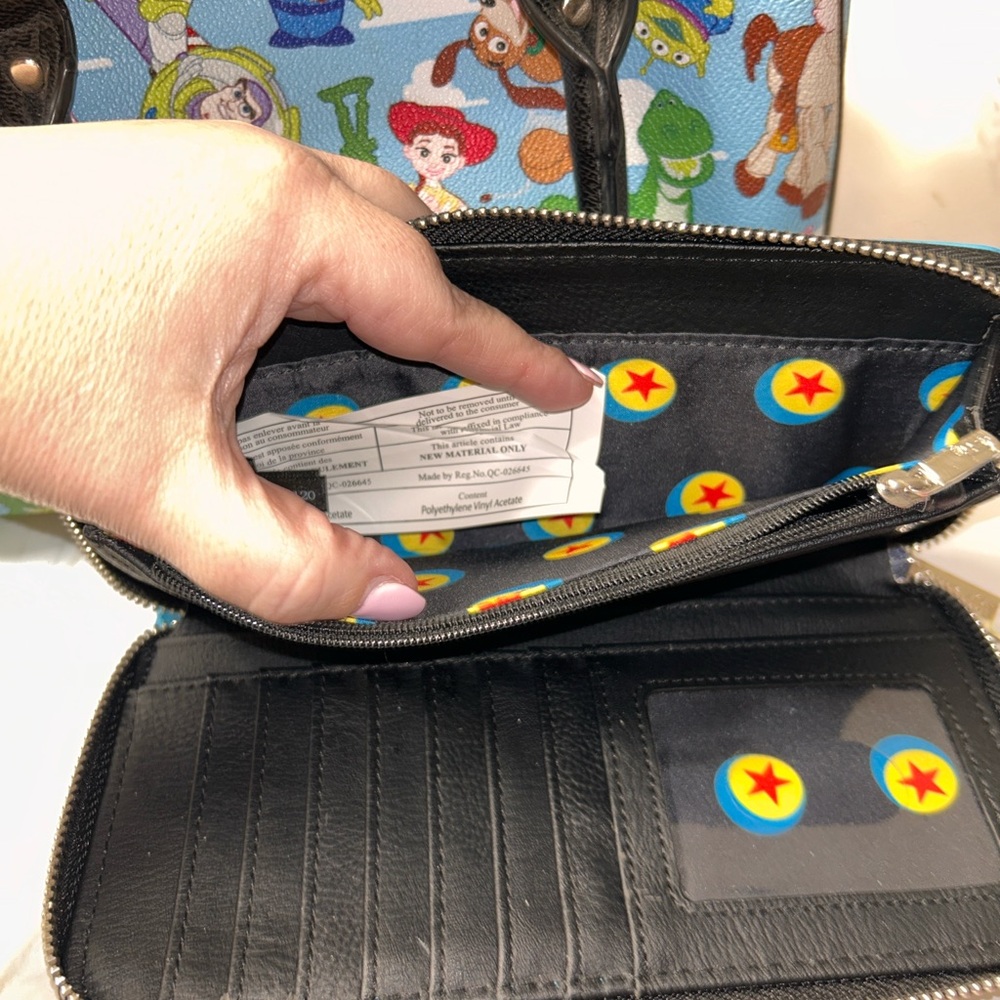 Loungefly Blue Toy Story Crossbody Bag - Picture 5 of 7